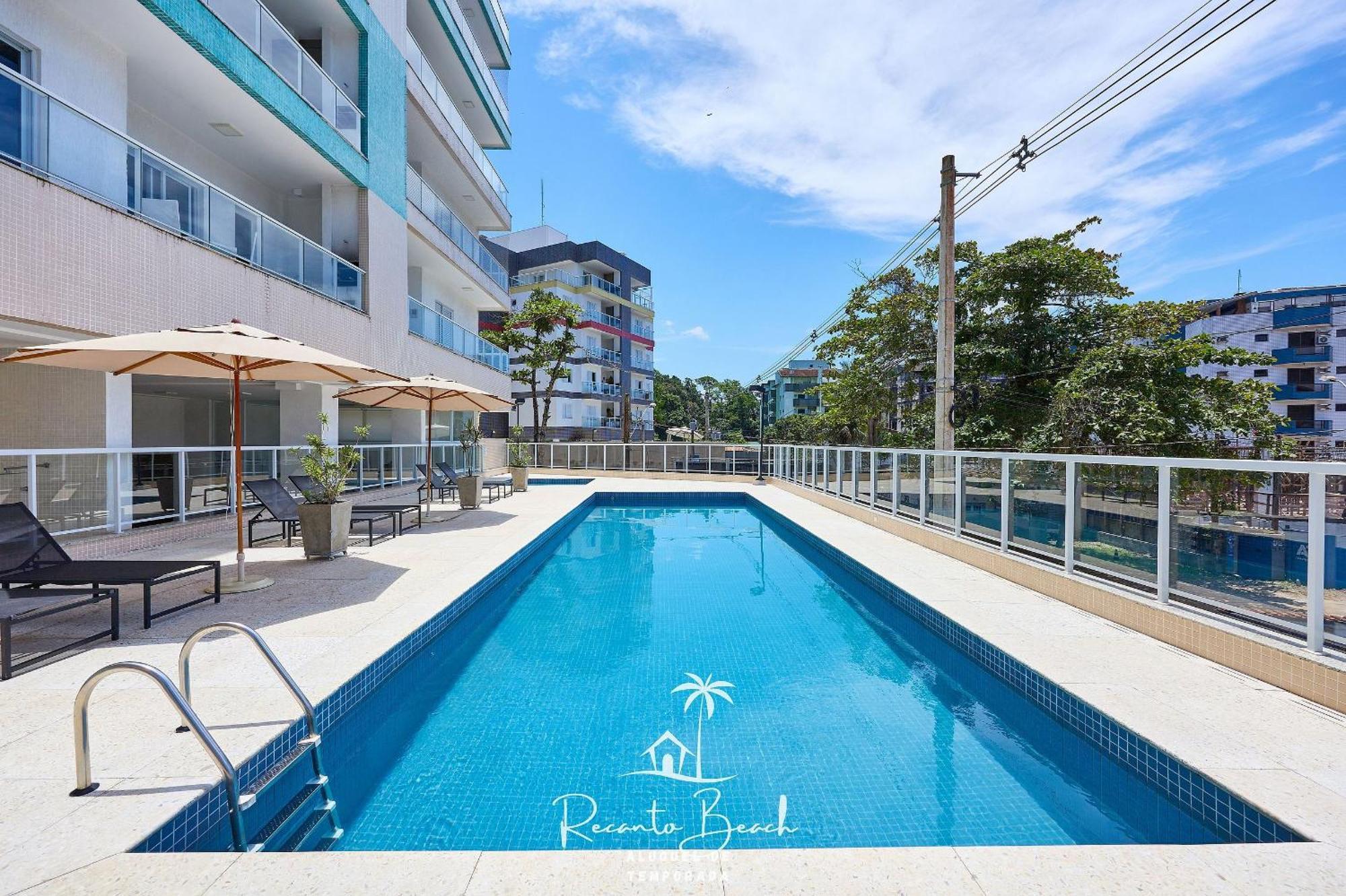 Apto Com Piscina Aquecida Sauna E Churrasqueira Apartment Ubatuba Exterior photo